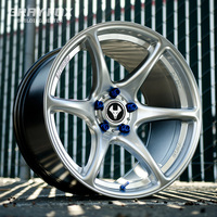 GRAYFOX Jantes forgées personnalisées Hyper Silver haute résistance 18 19 20 21 5x120 5x114.3 pour 370Z GTR Impreza BRZ SC430 IS250 TANDEM