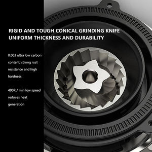 220V 2,7l <span class=keywords><strong>haut</strong></span> <span class=keywords><strong>de</strong></span> <span class=keywords><strong>gamme</strong></span> 58mm <span class=keywords><strong>filtre</strong></span> en acier inoxydable 20bar ULKA pompe haricot à tasse <span class=keywords><strong>cafetière</strong></span> avec broyeur - Product Image 2