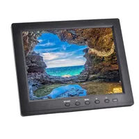 Moniteur portable HorapLCD 1024x768 4:3 IPS 8 pouces avec caméra de recul intégrée et haut-parleur pour affichage sur appuie-tête et sécurité de bureau