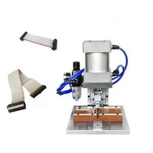 Pneumatic Automatic FFC Pressing Machine IDC Cable Head Crimping Machine Computer USB Cable Pressing and Riveting Machine