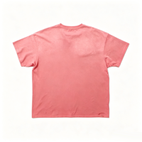 T-shirt DTG personnalisé Kornit, lourd, délavé à l'acide, effet usé, logo en strass, streetwear, usine OEM