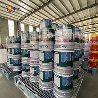 Revêtement imperméabilisant liquide en polyuréthane à base d'huile, peinture imperméabilisante PU à base de solvant pour toiture et sous-sol