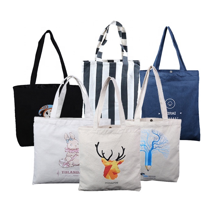 Extra de Grande Taille Coton sac de Transport en Toile Textile Sac Pour Lessive Avec Logo Imprimé Personnalisé