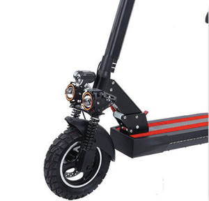 Patinete Plegable para Adultos de 10 Pulgadas, Batería de Litio sin Escobillas, Marco de Aluminio Impermeable, Reposapiés Antideslizantes Rojos, 150 kg, S7-1H-10, Aluminio - Product Image 6