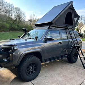 Carpa de techo rígida impermeable para 4 personas, automática, portátil, para exteriores, para SUV. - Product Image 6