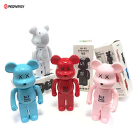 Altavoz Bluetooth Inalámbrico Portátil con Forma de Oso Violento, Mini Subwoofer Decorativo para Escritorio, Regalo Creativo