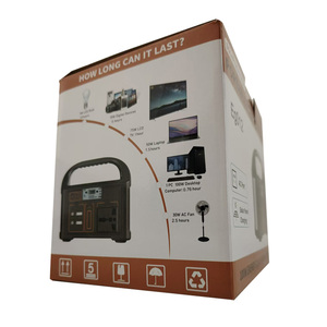 Station d'alimentation portable Eg012Li 100W 76.8Wh Batterie au phosphate de fer lithium avec sortie AC/DC/USB Légère 1kg pour le camping - Product Image 4