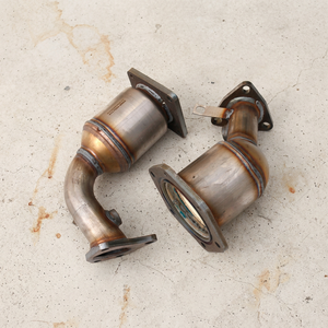 Colector de escape de acero inoxidable 304 para Infiniti QX60 JX35 y Nissan Pathfinder 3.5L V6 VQ35DE, doblado con mandril, de fijación directa. - Product Image 6