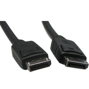 Cable DisplayPort a DisplayPort macho a macho, cable de transmisión de datos de alta definición, cable de cobre de 1m de longitud - Product Image 1