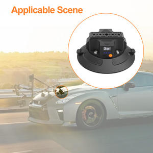 Support de caméra électrique à ventouse de 6 pouces avec affichage de l'état en temps réel, support de tasse de vélo sans trace, support de voiture - Product Image 6