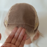 Vente en gros usine : Topper 100% cheveux humains, 6x6 7x7 8x8 7x8, avec dessus en dentelle et dos tissé, nœuds invisibles, respirant, pour femmes souffrant de perte de cheveux