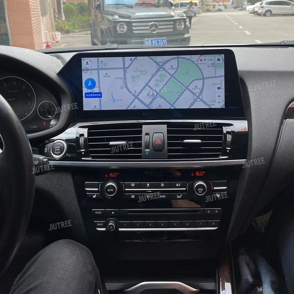 Écran Android Lecteur multimédia automobile pour BMW X3 F25 X4 F26 2011 2012 2013 2014 2015 2016 2017 GPS Audio Radio Stereo Unit