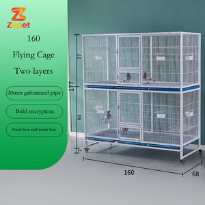 <span class=keywords><strong>Volière</strong></span> Spacieuse Supérieure et Durable Anti-Rongeurs pour l'Observation des Pigeons en Couple et l'Élevage en Extérieur - Product Image 1