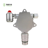 Detector de Gas Fijo Montado en Pared, Detector de Alarma de Gas EX H2S CO O2, Monitor de Gas Multigas OEM para GLP CH4 SO2 VOC Combustible