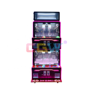 CGW 2 Player Toy Story Mini <span class=keywords><strong>Crane</strong></span> Claw <span class=keywords><strong>Machines</strong></span> Máquina de garra de <span class=keywords><strong>chocolate</strong></span> que funciona con monedas Juego de dulces Máquina Expendedora de múltiples grúas - Product Image 1