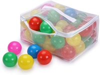 HY Ballon de jeu unisexe en PE de 6,5 cm, jouet marin souple pour bébés et enfants (0-13+ ans)
