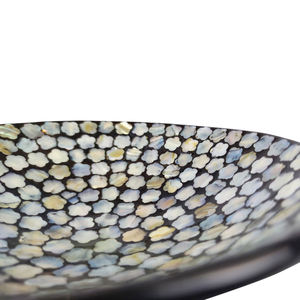 Cuenco de laca tradicional hecho a mano de Vietnam hermosos cuencos de concha de fregona con incrustaciones de alta calidad LBW6009 - Product Image 4