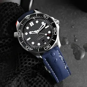 Bracelet de montre universel en tissu respirant avec fermoir en acier inoxydable 20 mm 21 mm 22 mm pour montre Rol-ex Omega - Product Image 5