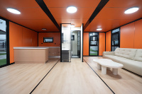 Casa Contenedor de Vidrio de Doble Ala, Expandible, Moderna, Personalizada, Prefabricada y Modular con Diseño Completamente a Medida para Proyectos