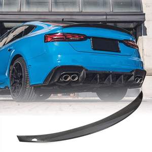 Alerón Trasero de Fibra de Carbono Real para Audi <span class=keywords><strong>A5</strong></span> <span class=keywords><strong>S</strong></span> <span class=keywords><strong>Line</strong></span> S5 RS5 Coupé 2D 2017-2023 - Product Image 2