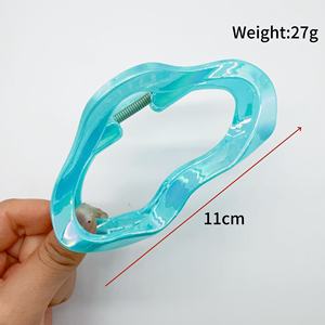 Pince à cheveux Sweet Candy Cloud, couleur pastel, accessoire pour cheveux, vente en gros pour filles et femmes - Product Image 2