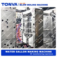 Équipement de machine de moulage par soufflage d'extrusion de baril de bouteille d'eau de PE de 5 gallons