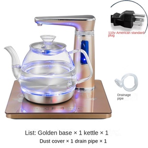 Hervidor Eléctrico de 1L, 110V, Moderno, Duradero, Portátil, de Vidrio Borosilicato de Doble Pared, Ecológico, con Silbato, para Hervir Agua, Café y Té - Product Image 6