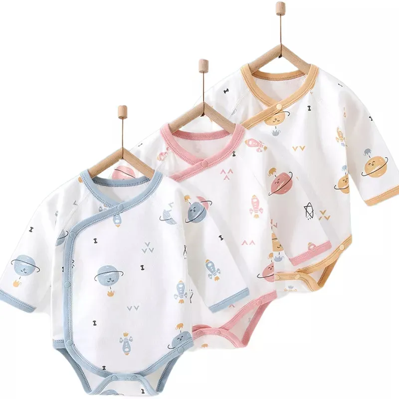 Winter clothes kids clothing toddler Long Sleeves cotton fabric girl clothes Baby Rompers