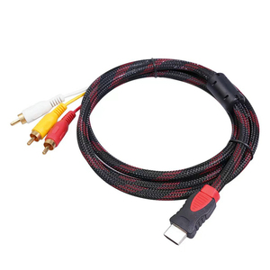 HDTV de alta definición <span class=keywords><strong>a</strong></span> 3RCA 1080P <span class=keywords><strong>HDMI</strong></span> macho <span class=keywords><strong>Cable</strong></span> <span class=keywords><strong>a</strong></span> <span class=keywords><strong>AV</strong></span> 3RCA 3 RCA macho Audio Video Converter <span class=keywords><strong>Cable</strong></span> <span class=keywords><strong>adaptador</strong></span> - Product Image 6