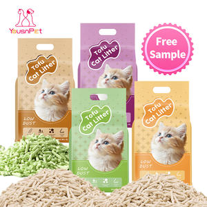 Produttore di OEM lettiera per gatti Tofu altamente assorbente e resistente alla polvere - Product Image 1