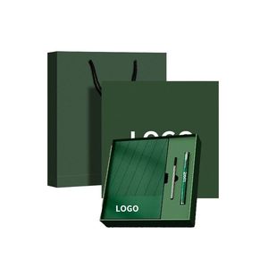Set de Regalo de Agenda Corporativa 2025, Cuaderno de Lujo con Logotipo Personalizado, Memoria USB, Caja de Regalo con Bolígrafo - Product Image 4