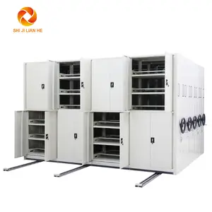 New metal file movable compact cabinet storage system compact mobile shelving dense ark cabinet