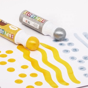Pennarelli a punti lavabili a <span class=keywords><strong>colori</strong></span> multicolori bambini che disegnano giocattoli pennarelli a <span class=keywords><strong>mostro</strong></span> piccolo per Set di pittura per bambini - Product Image 4