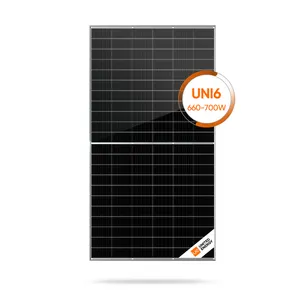 Painel solar fotovoltaico monocristalino 700W 700W, preço de fábrica da UE, painéis solares custos