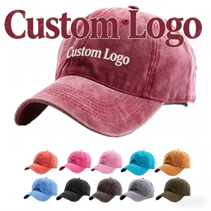 Unisex Retro Vintage Summer Sports <b>Baseball</b> <b>Cap</b> Wholesale Old Coated Waterproof Embroidered Logo Color Outdoor Performance - Product Image 1