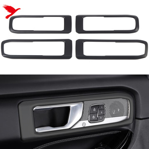 Para Ford <span class=keywords><strong>Explorer</strong></span> U625 2020-2023, manijas de puerta interiores negras mate, cubierta embellecedora ABS, accesorios para coche, 4 Uds. - Product Image 1