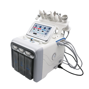 Portable 6 in 1 Aqua Hydro Facial Spa Machine ABS Material H2O2 Dermabrasion Whitening & Face Lift Treatments EU Plug Wholesale - Product Image 1