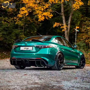 Per <span class=keywords><strong>Alfa</strong></span> <span class=keywords><strong>Romeo</strong></span> Julia Wide Body Kit aggiornato GTAM stile auto paraurti labbra anteriori minigonne posteriori Spoiler posteriore <span class=keywords><strong>accessori</strong></span> automobilistici - Product Image 3