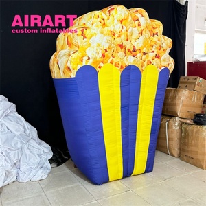 Decoración Inflable de Palomitas de Maíz para Eventos de Estreno de Películas - Product Image 6