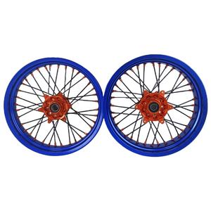 Pit Bike rueda <span class=keywords><strong>trasera</strong></span> delantera Dirt Bike llantas de aleación 3,0/3,5-12 "14" <span class=keywords><strong>17</strong></span> "ajuste SXF EXC XC TC FC 150 250 <span class=keywords><strong>300</strong></span> 350 450 - Product Image 4