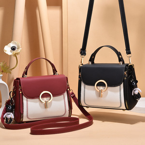 Sac à bandoulière pour femme, sac messager, sac à main en cuir PU de créateur - Product Image 4