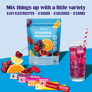 Poudre d'électrolytes d'hydratation biologique pour suppléments sportifs, saveur personnalisée, vente en gros, testée par un tiers - Product Image 3