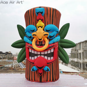 Patung Tiki tiup Model tunggul untuk iklan untuk mal belanja atau tenda tampilan luar ruangan promosi pilar pengiriman melalui laut - Product Image 3