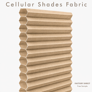 Tissu <span class=keywords><strong>occultant</strong></span> alvéolé sur mesure pour stores, double cellule, isolant thermique, non-tissé, plissé, pour portes et fenêtres - Product Image 2