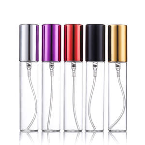 Novidades LZ Pack Frascos de Spray de Vidro Luxuosos de 5ml 8ml 10ml 12ml 15ml em Ouro, Prata, Preto e Roxo, Atomizador de Perfume Personalizado - Product Image 2