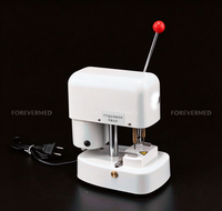 Machine de perçage automatique de lentilles, perceuse à gabarit pour lunettes, équipement de fraisage à trois trous pour magasin d'optique et laboratoire d'optique