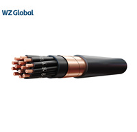 Cable de Construcción de Alambre, Cable de Cobre |   Cable de Control de Cobre Libre de Oxígeno para Subestaciones de Baja Tensión, Aislamiento LSZH, 1000V, Modelo 1Z1C7Z1-K