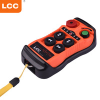 Télécommande radio sans fil double vitesse 4 canaux CE 220V 110V LCC Q404 100m pour grue et camion pompe à béton
