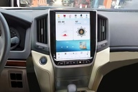 Radio de Coche Android con Pantalla Táctil IPS de 12.1'', Reproductor de DVD Multimedia Estéreo, GPS para Toyota Land Cruiser LC200 2016-2018