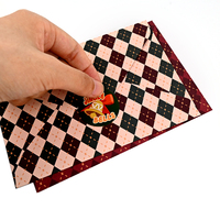 Cartes de Noël en papier avec impression couleur, 24 modèles, pack de cartes de vœux Joyeux Noël avec enveloppes et autocollants